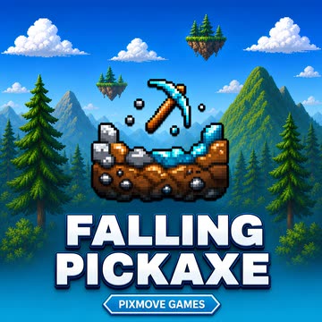 Falling Pickaxe